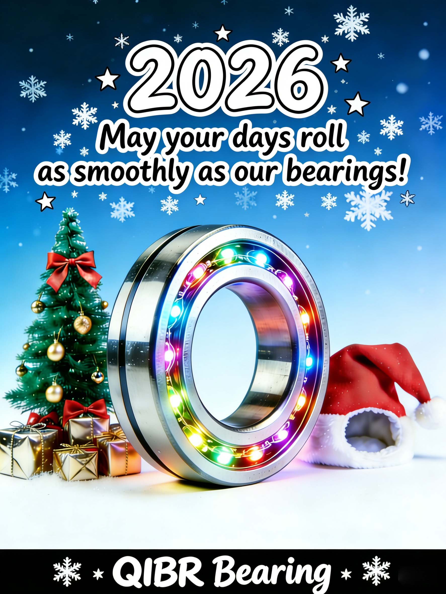 QIBR Bearing: Frohes Neujahr und Dankbarkeit für unsere gemeinsame Reise