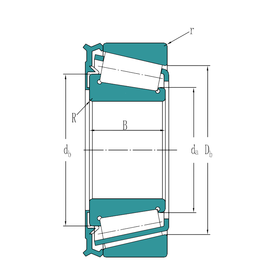 Einreihige Kegelrollenlager – Typ TSL